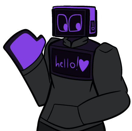 Half Body Drawing of CYBER