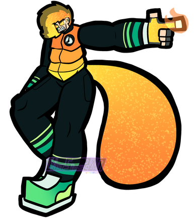 Full Body Drawing of Crossfire.