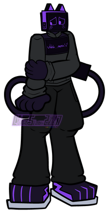 Full Body Drawing of CYBER as a furry